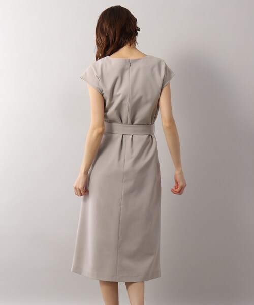 SOUP（スープ）の「◆リボン取り外し可・洗える/リネンライクワンピース（ワンピース・レディース・ネイビー/サンドベージュ/ライトベージュ・11/15 /13/09）」の16枚目の写真