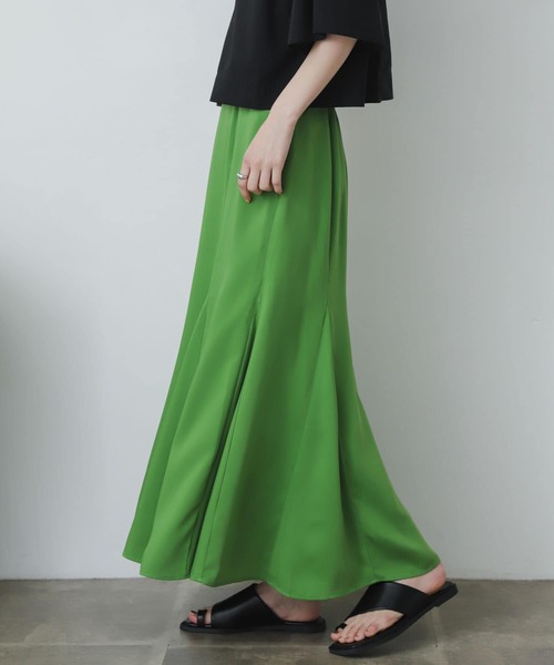 SENSE OF PLACE by URBAN RESEARCH（センスオブプレイスバイアーバンリサーチ）の「マーメイドナロースカート（スカート・レディース・ライトブルー/ブラック/ピンクベージュ/ライトベージュ/ホワイト系その他/ブラック系その他/グリーン・ONE）」の13枚目の写真
