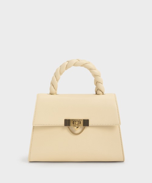 ★CHARLES&KEITH★Tallulah Braided Handle Trapeze Bag/送料込 CHARLES & KEITH（チャールズ & キース）の「タルーラ ブレー