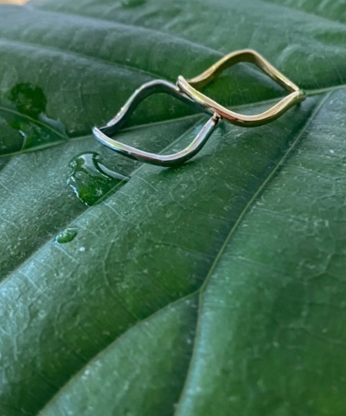 Aunt Marie's(アントマリーズ)の「シンプルウェーブリング(リング・レディース・シルバー/ゴールド・FREE)」の10枚目の写真