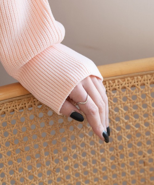 Aunt Marie's(アントマリーズ)の「シンプルウェーブリング(リング・レディース・シルバー/ゴールド・FREE)」の5枚目の写真