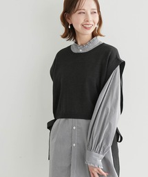 ROPE' PICNIC | サイドリボンレイヤードベスト(ベスト)