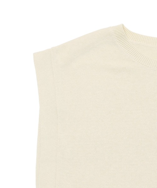 ROPE' PICNIC（ロペピクニック）の「サイドリボンレイヤードベスト（ベスト・レディース・スミクロ/キナリ・FREE）」の12枚目の写真