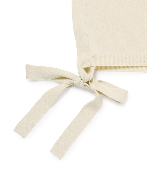 ROPE' PICNIC（ロペピクニック）の「サイドリボンレイヤードベスト（ベスト・レディース・スミクロ/キナリ・FREE）」の13枚目の写真