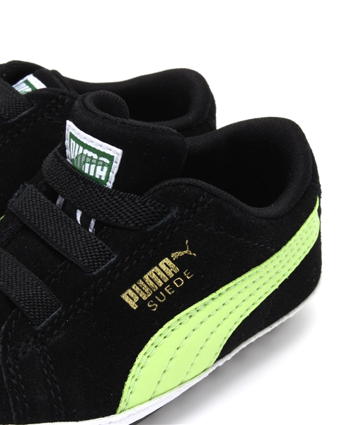 PUMA（プーマ）の「スウェードクリブ (KIDS)（スニーカー・キッズ・ピンク/ブラック・11cm/12cm）」の3枚目の写真