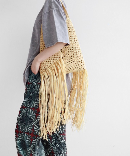 JOURNAL STANDARD relume SELECT（ジャーナルスタンダードレリュームセレクト）の「【MADE IN MADA /メイドインマダ】MAMY BAG：バッグ（ショルダーバッグ・レディース・アイボリー・FREE）」の12枚目の写真