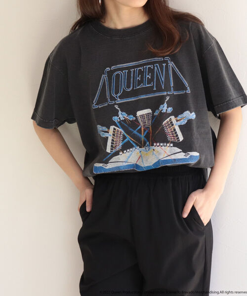 GOOD ROCK SPEED（グッドロックスピード）の「【GOOD ROCK SPEED/グッドロックスピード】BAND Tシャツ（Tシャツ/カットソー・レディース・チャコールグレー・FREE）」の6枚目の写真