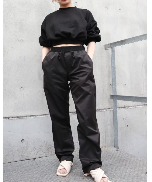 FIG&VIPER（フィグアンドバイパー）の「カーゴストレートPT（その他パンツ・レディース・ブラック/ベージュ・FREE）」の2枚目の写真