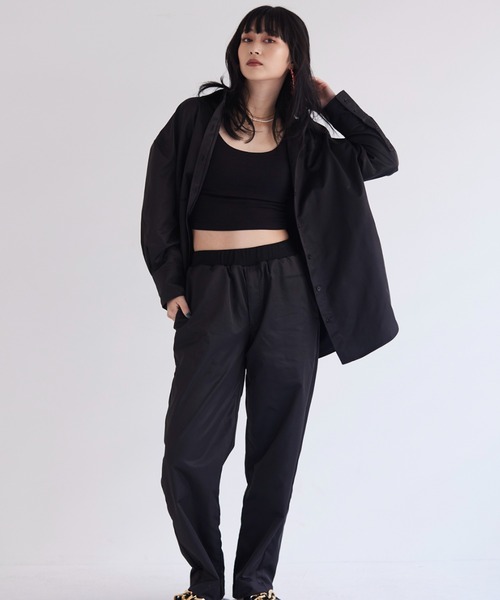 FIG&VIPER（フィグアンドバイパー）の「カーゴストレートPT（その他パンツ・レディース・ブラック/ベージュ・FREE）」の13枚目の写真