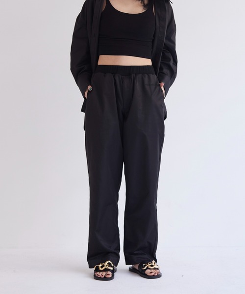 FIG&VIPER（フィグアンドバイパー）の「カーゴストレートPT（その他パンツ・レディース・ブラック/ベージュ・FREE）」の8枚目の写真