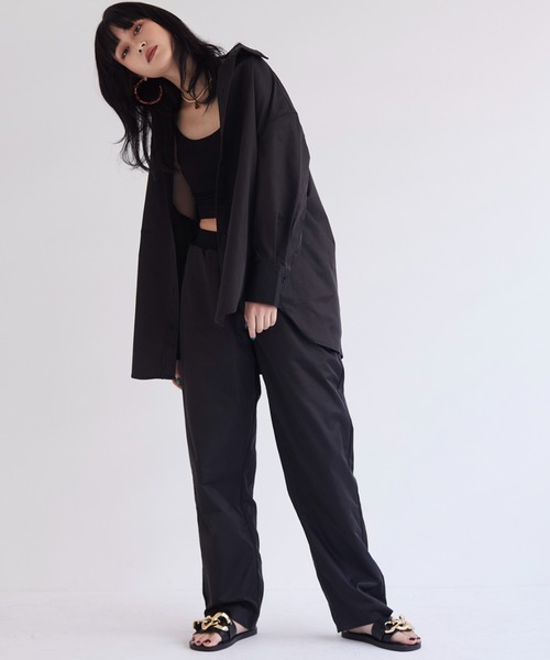 FIG&VIPER（フィグアンドバイパー）の「カーゴストレートPT（その他パンツ・レディース・ブラック/ベージュ・FREE）」の14枚目の写真