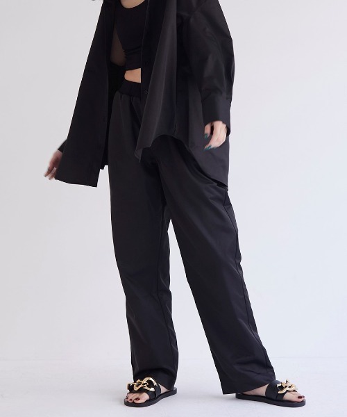 FIG&VIPER（フィグアンドバイパー）の「カーゴストレートPT（その他パンツ・レディース・ブラック/ベージュ・FREE）」の9枚目の写真