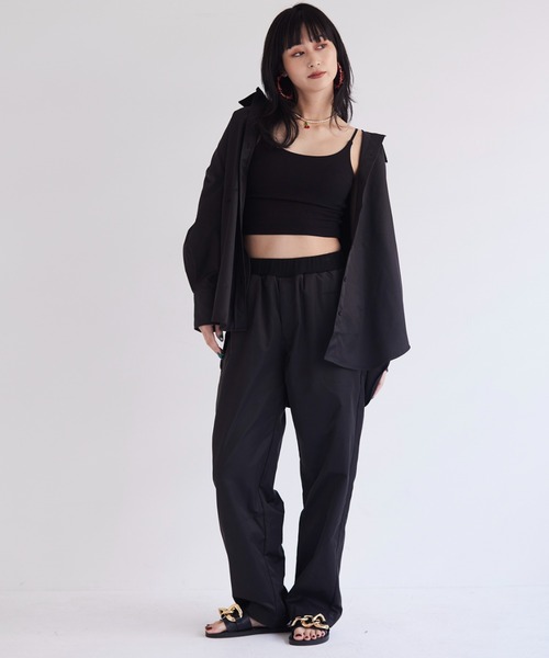 FIG&VIPER（フィグアンドバイパー）の「カーゴストレートPT（その他パンツ・レディース・ブラック/ベージュ・FREE）」の20枚目の写真