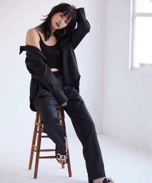 FIG&VIPER（フィグアンドバイパー）の「カーゴストレートPT（その他パンツ・レディース・ブラック/ベージュ・FREE）」の15枚目の写真