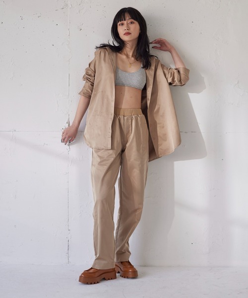 FIG&VIPER（フィグアンドバイパー）の「カーゴストレートPT（その他パンツ・レディース・ブラック/ベージュ・FREE）」の11枚目の写真