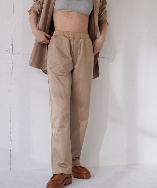 FIG&VIPER（フィグアンドバイパー）の「カーゴストレートPT（その他パンツ・レディース・ブラック/ベージュ・FREE）」の7枚目の写真