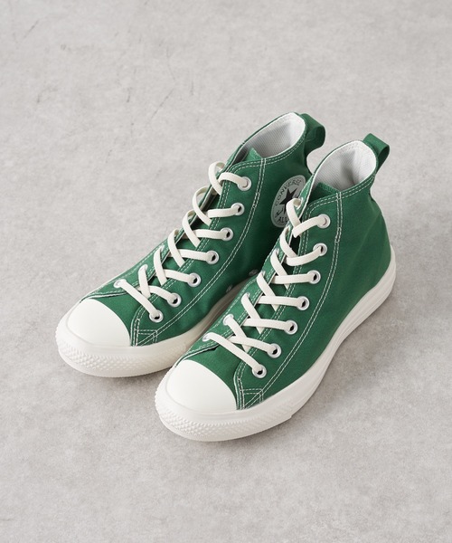 CONVERSE（コンバース）の「CONVERSE コンバース：ALL STAR LIGHT FREELACE HI（スニーカー・レディース・グリーン・25㎝/23㎝/24㎝/23.5㎝/24.5㎝）」の3枚目の写真