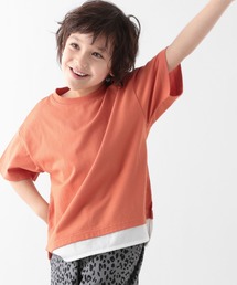 GLOBAL WORK | ヘビロッTEEレイヤード半袖/キッズ/269162(Tシャツ/カットソー)