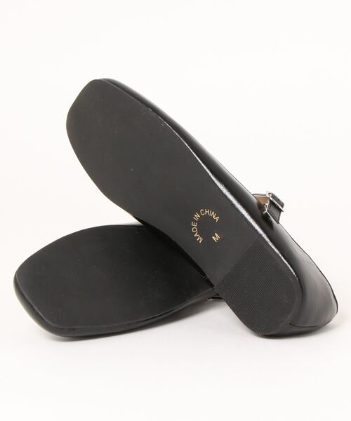 RETRO GIRL（レトロガール）の「ストラップフラットシューズ（パンプス・レディース・ブラック/ベージュ/グリーン・M/L）」の4枚目の写真