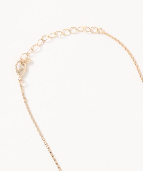 VIS(ビス)の「イニシャルネックレス(ネックレス・レディース・ゴールド/ゴールド系その他/ゴールド系その他2・FREE)」の5枚目の写真