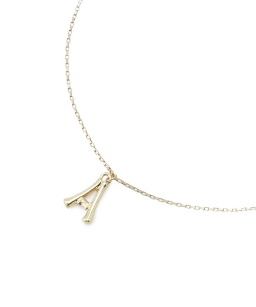 VIS(ビス)の「イニシャルネックレス(ネックレス・レディース・ゴールド/ゴールド系その他/ゴールド系その他2・FREE)」の12枚目の写真