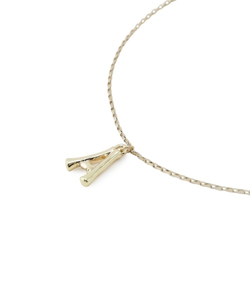 VIS(ビス)の「イニシャルネックレス(ネックレス・レディース・ゴールド/ゴールド系その他/ゴールド系その他2・FREE)」の11枚目の写真