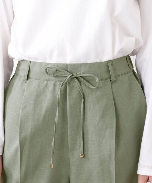 DRESKIP(ドレスキップ)の「◆ウエストイージーテーパードパンツ【セットアップ可】(その他パンツ・レディース・オリーブ/ブラック・03/04/02)」の7枚目の写真
