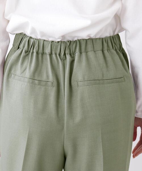 DRESKIP(ドレスキップ)の「◆ウエストイージーテーパードパンツ【セットアップ可】(その他パンツ・レディース・オリーブ/ブラック・03/04/02)」の8枚目の写真