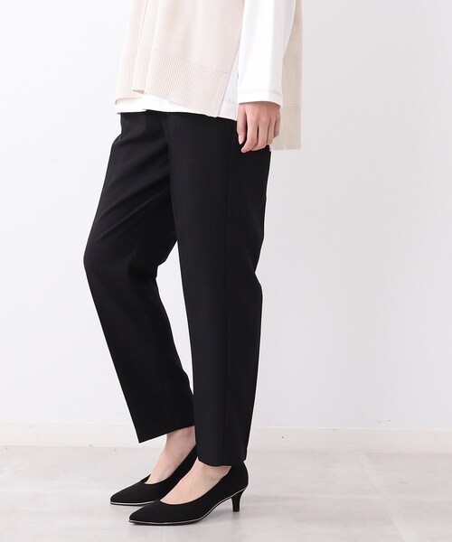 DRESKIP(ドレスキップ)の「◆ウエストイージーテーパードパンツ【セットアップ可】(その他パンツ・レディース・オリーブ/ブラック・03/04/02)」の13枚目の写真