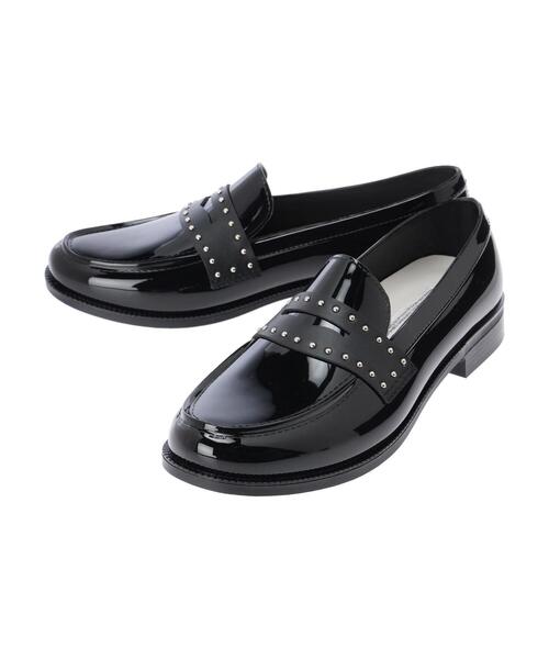 TEMPERATE（テンパレイト）の「■TEMPERATE LUCAローファー（レインシューズ・レディース・ブラック・38/37）」の9枚目の写真