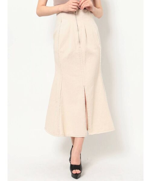 RESEXXY(リゼクシー)の「バイカラーステッチハイウエストスカート(スカート・レディース・オフホワイト/インディゴブルー・SMALL/MEDIUM)」の21枚目の写真