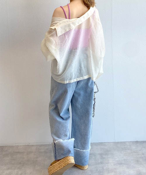 w closet（ダブルクローゼット）の「【抗菌防臭機能付き】テレコカップ付きホルターネックキャミソール（キャミソール・レディース・ピンク/ブラック/ブラウン/オフホワイト・FREE）」の16枚目の写真