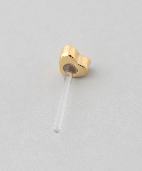 ANEMONE（アネモネ）の「ハート×ビジューピアス[2ペアセット]（ピアス（両耳用）・レディース・ゴールド/ピンクゴールド/シルバー・FREE）」の8枚目の写真