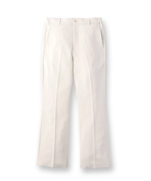 tk.TAKEO KIKUCHI（ティーケータケオキクチ）の「◆スリムフレアパンツ（その他パンツ・レディース・ブラック/アイボリー・66）」の3枚目の写真