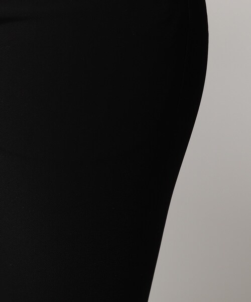 tk.TAKEO KIKUCHI（ティーケータケオキクチ）の「◆スリムフレアパンツ（その他パンツ・レディース・ブラック/アイボリー・66）」の12枚目の写真