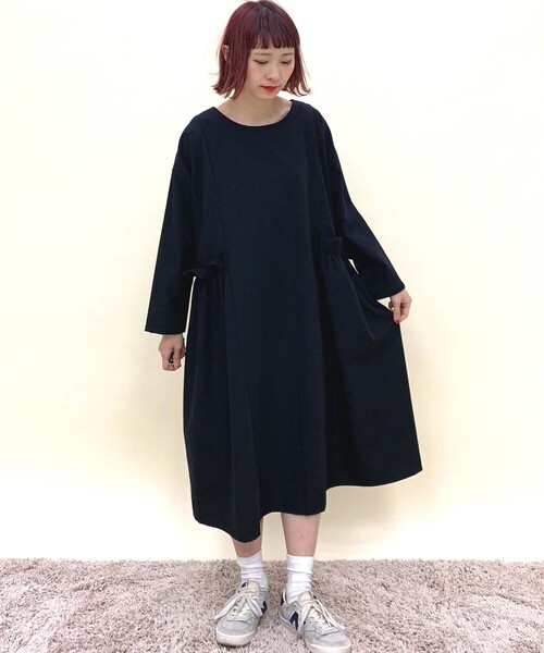 セール ブランド古着 長袖ワンピース ワンピース E Hyphen World Gallery イーハイフンワールドギャラリー のファッション通販 Zozoused
