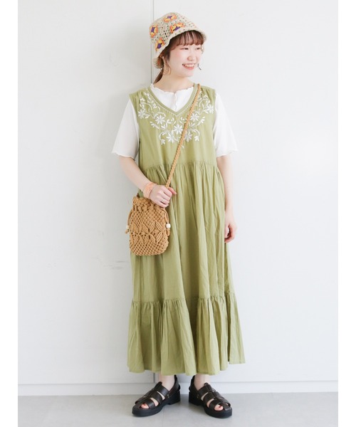 ehka sopo（エヘカソポ）の「テレコメローカットソー（ニット/セーター・レディース・ブラック/ブラウン/オフホワイト・ﾌﾘ-）」の7枚目の写真