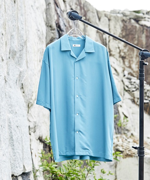 tk.TAKEO KIKUCHI(ティーケータケオキクチ)の「◆【WEB限定】多バリエナメラカシャツ(シャツ/ブラウス・メンズ・ブラック/オフホワイト/ライトグリーン系1/ライトグリーン系2/ベージュ系/ベージュ系4/ライトグリーン系/ホワイト系6/ブラック系/ブラック系3/ブラック系4/ライトグリーン・02/01/03)」の10枚目の写真