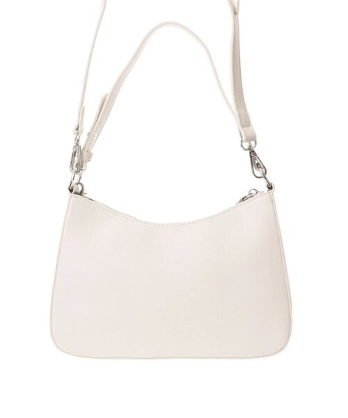 dazzlin（ダズリン）の「バイカラーポケットハーフバッグ（ハンドバッグ・レディース・ブラック/オフホワイト/キャメル・FREE）」の7枚目の写真