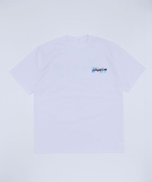 Import & Select(インポートアンドセレクト)の「【Select】 オーバーサイズ Tシャツ "AVALANCHE" バックプリント(Tシャツ/カットソー・メンズ・ブラック/パープル/ホワイト系1・FREE)」の1枚目の写真