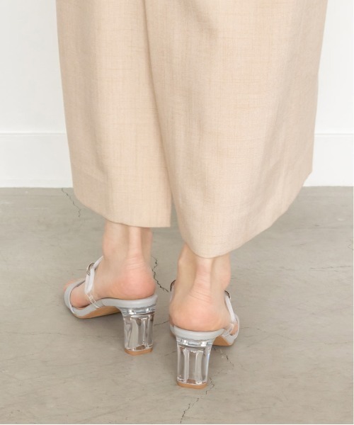 RANDA（ランダ）の「クリアチェーンミュールサンダル（サンダル・レディース・アイボリー/ブルー/ベージュ・L/M/LL/S）」の10枚目の写真