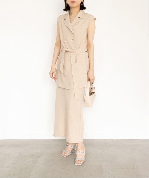 RANDA（ランダ）の「クリアチェーンミュールサンダル（サンダル・レディース・アイボリー/ブルー/ベージュ・L/M/LL/S）」の21枚目の写真