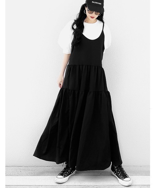 LVEU.(ラブユ.)の「Puff shoulder design T-shirt / パフショルダーデザインTシャツ(Ai select)(Tシャツ/カットソー・レディース・ホワイト/ブラック・FREE)」の16枚目の写真