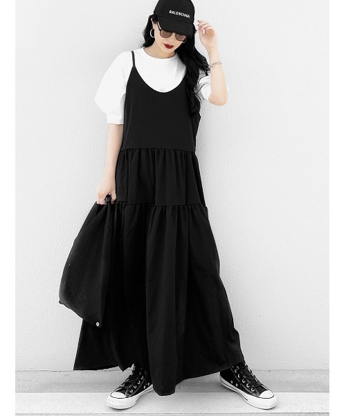 LVEU.(ラブユ.)の「Puff shoulder design T-shirt / パフショルダーデザインTシャツ(Ai select)(Tシャツ/カットソー・レディース・ホワイト/ブラック・FREE)」の15枚目の写真