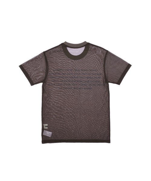 VIAVANDA(ヴィアヴァンダ)の「Fake ID Sheer Tee(その他トップス・レディース・オレンジ/ブラウン・FREE)」の15枚目の写真