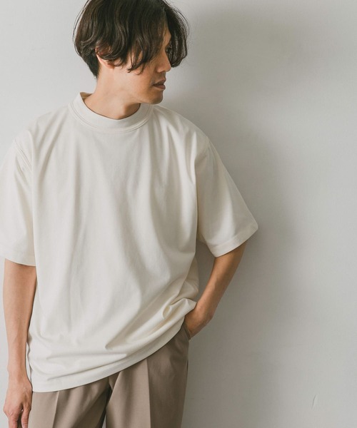 URBAN RESEARCH DOORS（アーバンリサーチドアーズ）の「バインダーショートスリーブTシャツ（Tシャツ/カットソー・メンズ・チャコールグレー/ミント/ホワイト・LARGE/MEDIUM）」の22枚目の写真