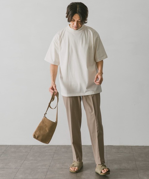 URBAN RESEARCH DOORS（アーバンリサーチドアーズ）の「バインダーショートスリーブTシャツ（Tシャツ/カットソー・メンズ・チャコールグレー/ミント/ホワイト・LARGE/MEDIUM）」の16枚目の写真