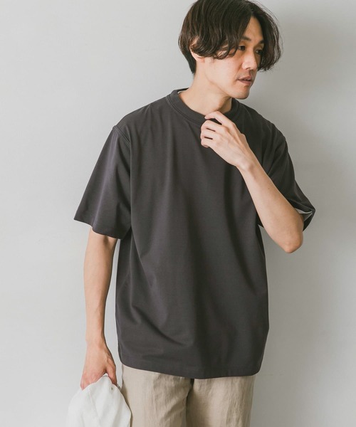 URBAN RESEARCH DOORS（アーバンリサーチドアーズ）の「バインダーショートスリーブTシャツ（Tシャツ/カットソー・メンズ・チャコールグレー/ミント/ホワイト・LARGE/MEDIUM）」の19枚目の写真