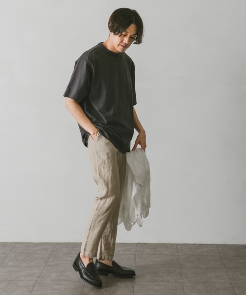 URBAN RESEARCH DOORS（アーバンリサーチドアーズ）の「バインダーショートスリーブTシャツ（Tシャツ/カットソー・メンズ・チャコールグレー/ミント/ホワイト・LARGE/MEDIUM）」の17枚目の写真