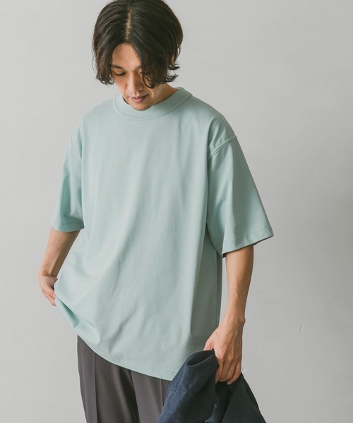URBAN RESEARCH DOORS（アーバンリサーチドアーズ）の「バインダーショートスリーブTシャツ（Tシャツ/カットソー・メンズ・チャコールグレー/ミント/ホワイト・LARGE/MEDIUM）」の11枚目の写真